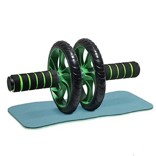 MCP AB Roller/ ABS Carver With Thick Knee Pad For Abdominal Workout ( 2 Wheel)