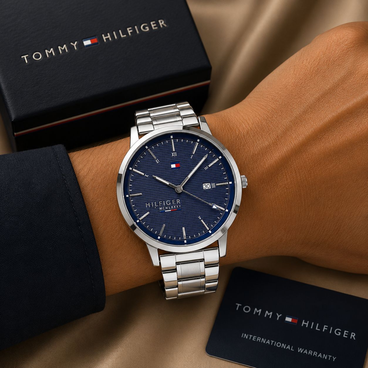 TOMMY HILFIGER – MODERN BLUE ELEGANCE