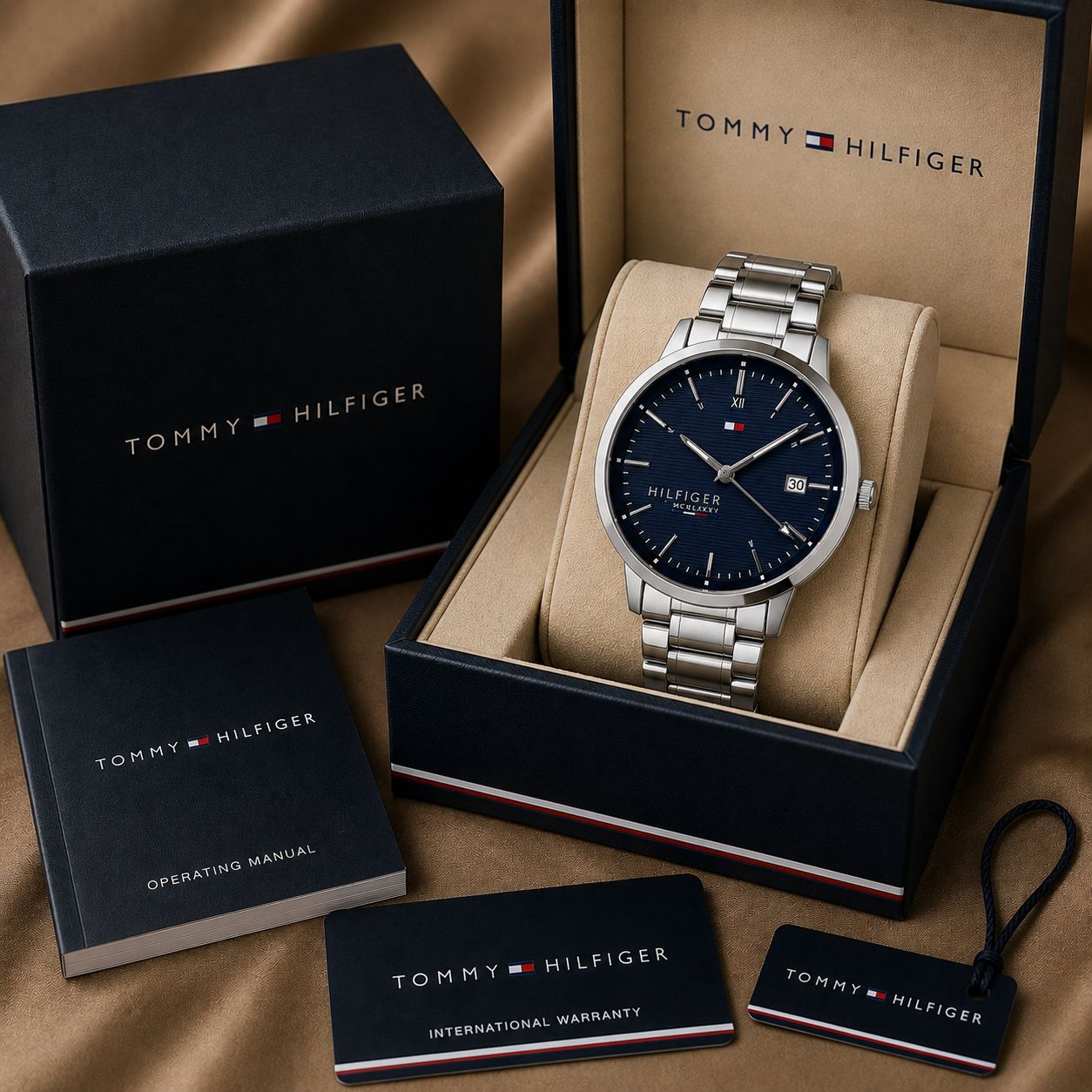 TOMMY HILFIGER – MODERN BLUE ELEGANCE