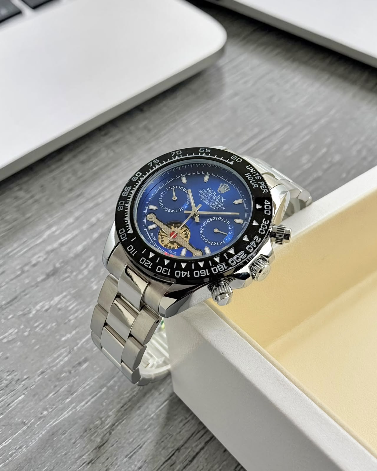 ROLEX PREMIUM METAL STRAP WATCH