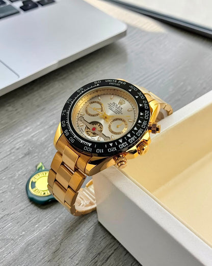 ROLEX PREMIUM METAL STRAP WATCH