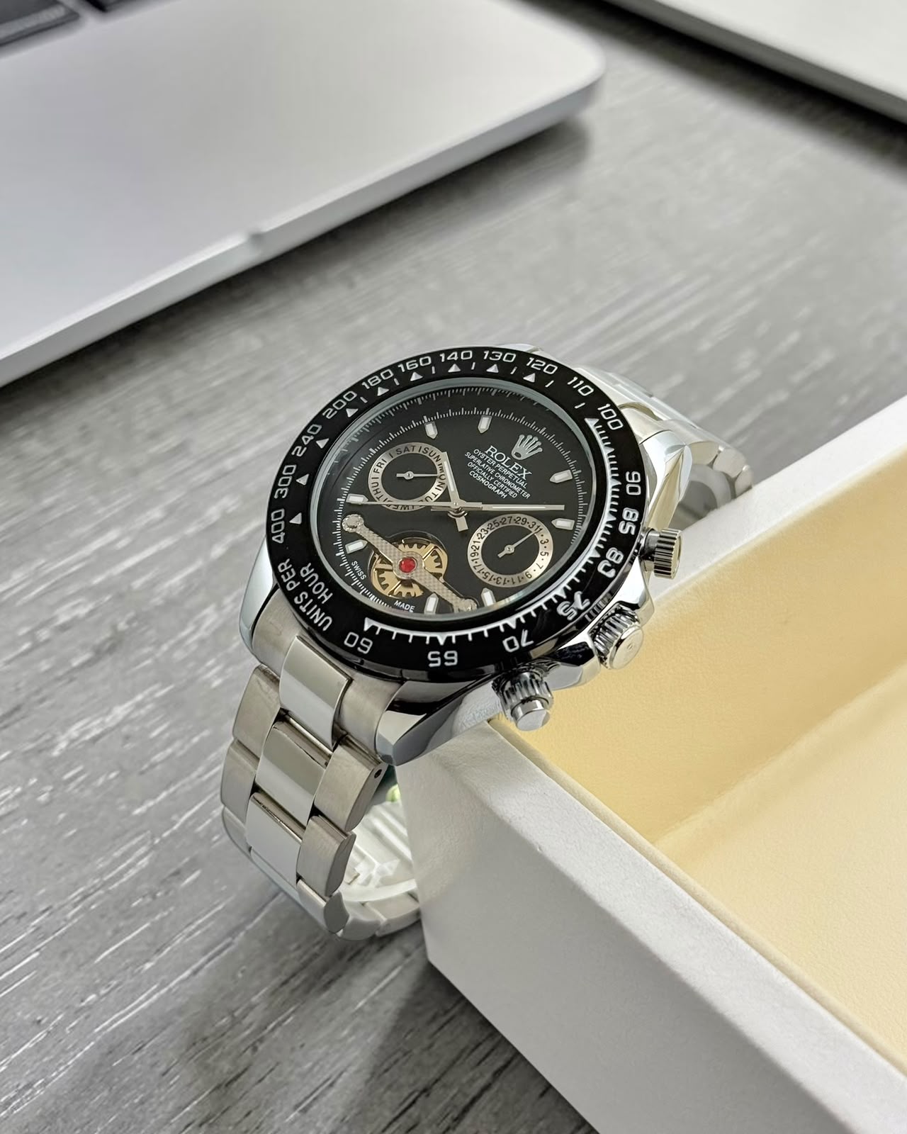 ROLEX PREMIUM METAL STRAP WATCH