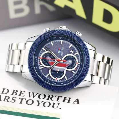 TOMMY HILFIGER CHRONOGRAPH – SPORTY Blue EDITION