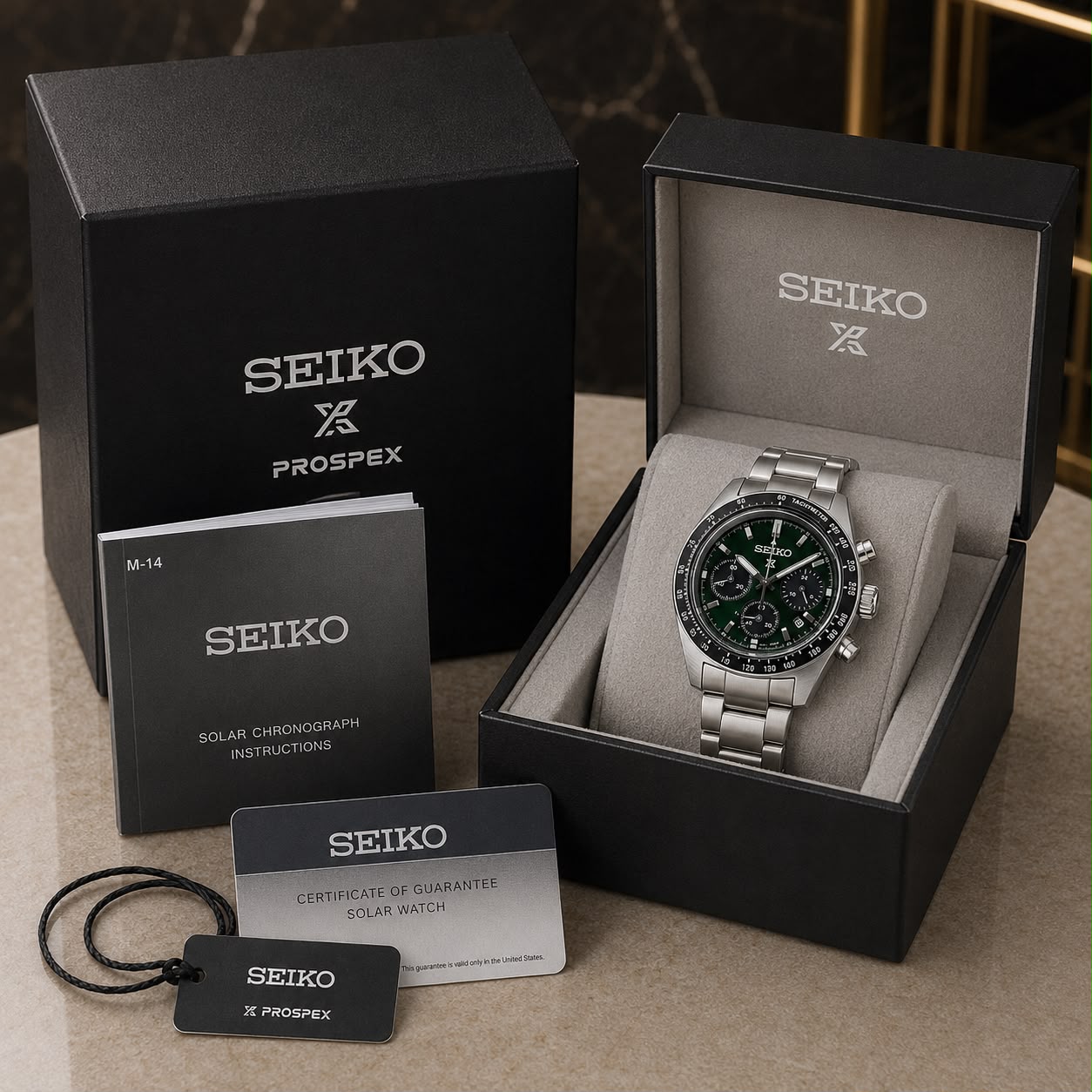 SEIKO PROSPEX SPEEDTIMER SOLAR CHRONOGRAPH
