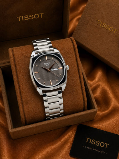 NEW TISSOT GENTLEMAN DAY-DATE DIAL MEN.