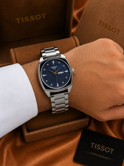 NEW TISSOT GENTLEMAN DAY-DATE DIAL MEN.