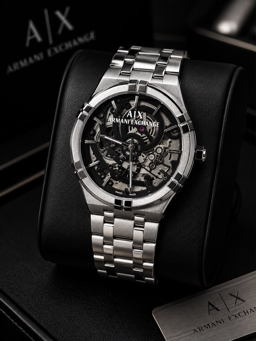A/X ARMANI EXCHANGE SKELETON AUTOMATIC
