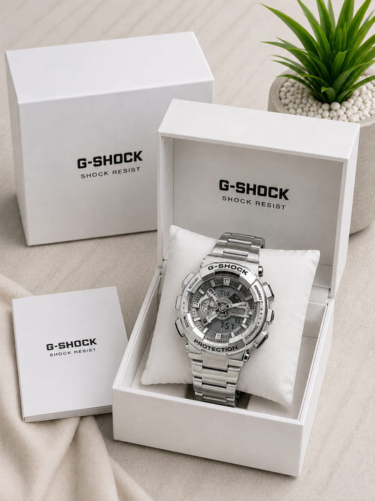 G-SHOCK METAL EDITION – RUGGED POWER MEETS PREMIUM STEEL BUILD - GMC B2100D