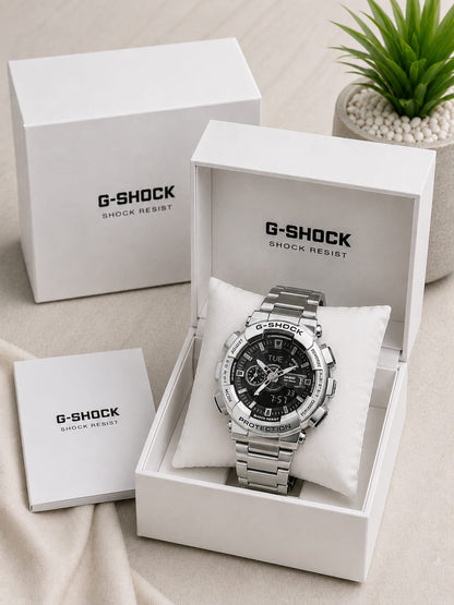 G-SHOCK METAL EDITION – RUGGED POWER MEETS PREMIUM STEEL BUILD - GMC B2100D