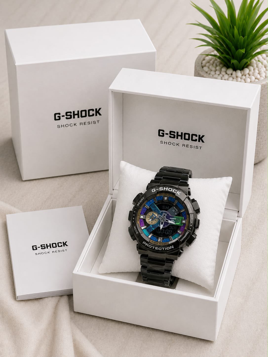 G-SHOCK METAL EDITION – RUGGED POWER MEETS PREMIUM STEEL BUILD - GMC B2100D