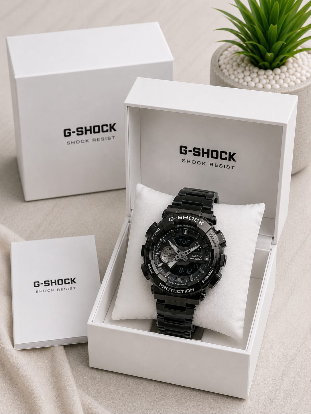 G-SHOCK METAL EDITION – RUGGED POWER MEETS PREMIUM STEEL BUILD - GMC B2100D