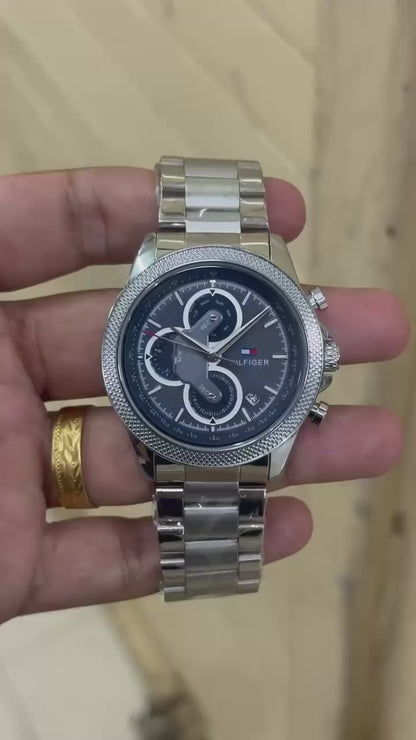 TOMMY HILFIGER CHRONOGRAPH – SPORTY Blue EDITION